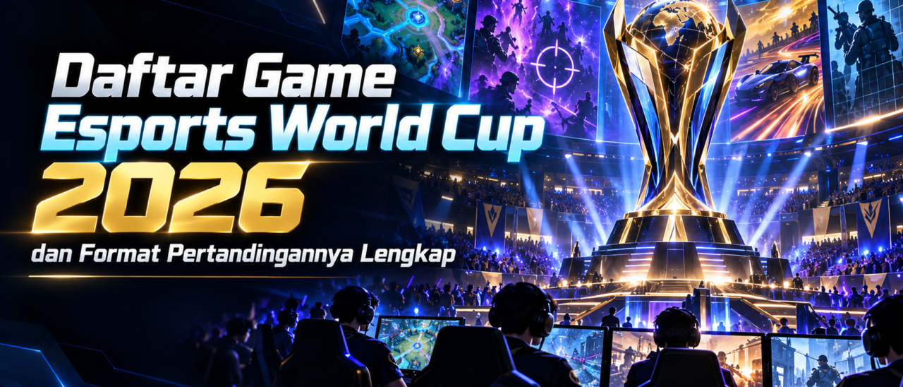 Daftar Game Esports World Cup 2026 dan Format Pertandingannya Lengkap