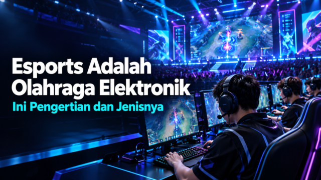 Esports Adalah Olahraga Elektronik, Ini Pengertian dan Jenisnya