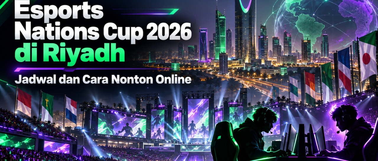 Esports Nations Cup 2026 di Riyadh: Jadwal dan Cara Nonton Online