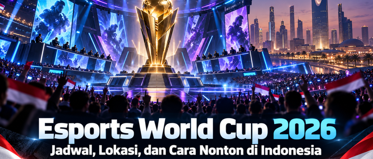 Esports World Cup 2026: Jadwal, Lokasi, dan Cara Nonton di Indonesia