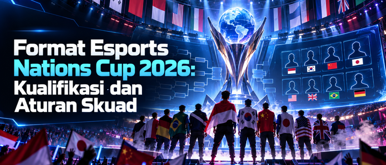 Format Esports Nations Cup 2026: Kualifikasi dan Aturan Skuad
