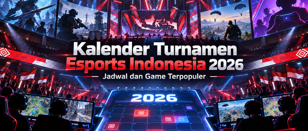 Kalender Turnamen Esports Indonesia 2026: Jadwal dan Game Terpopuler