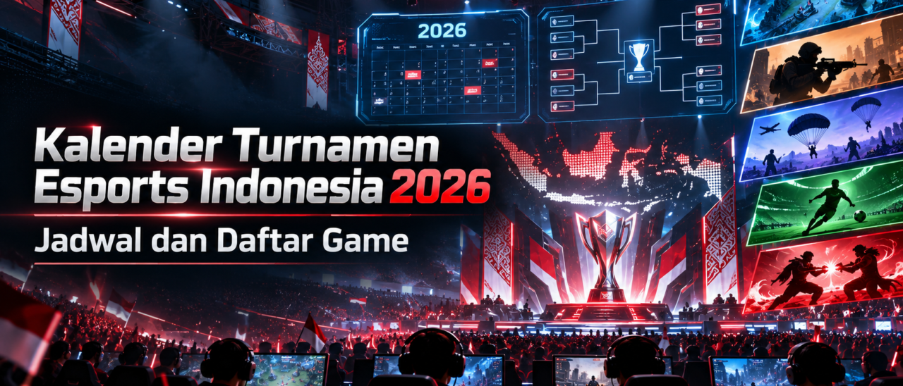 Kalender Turnamen Esports Indonesia 2026: Jadwal dan Daftar Game