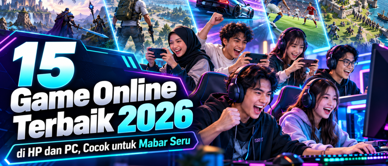 15 Game Online Terbaik 2026 di HP dan PC, Cocok untuk Mabar Seru