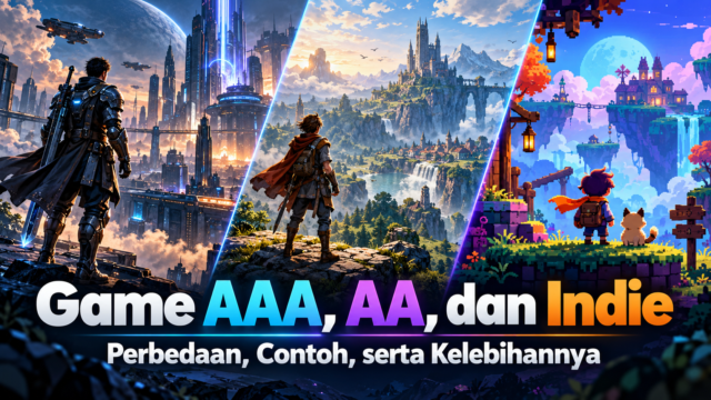 Game AAA, AA, dan Indie: Perbedaan, Contoh, serta Kelebihannya