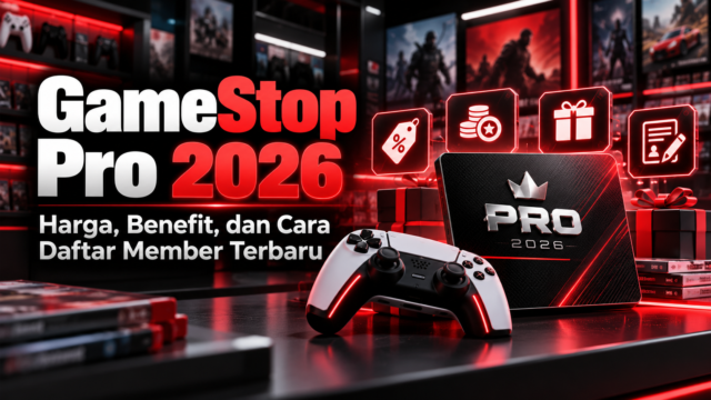 GameStop Pro 2026: Harga, Benefit, dan Cara Daftar Member Terbaru