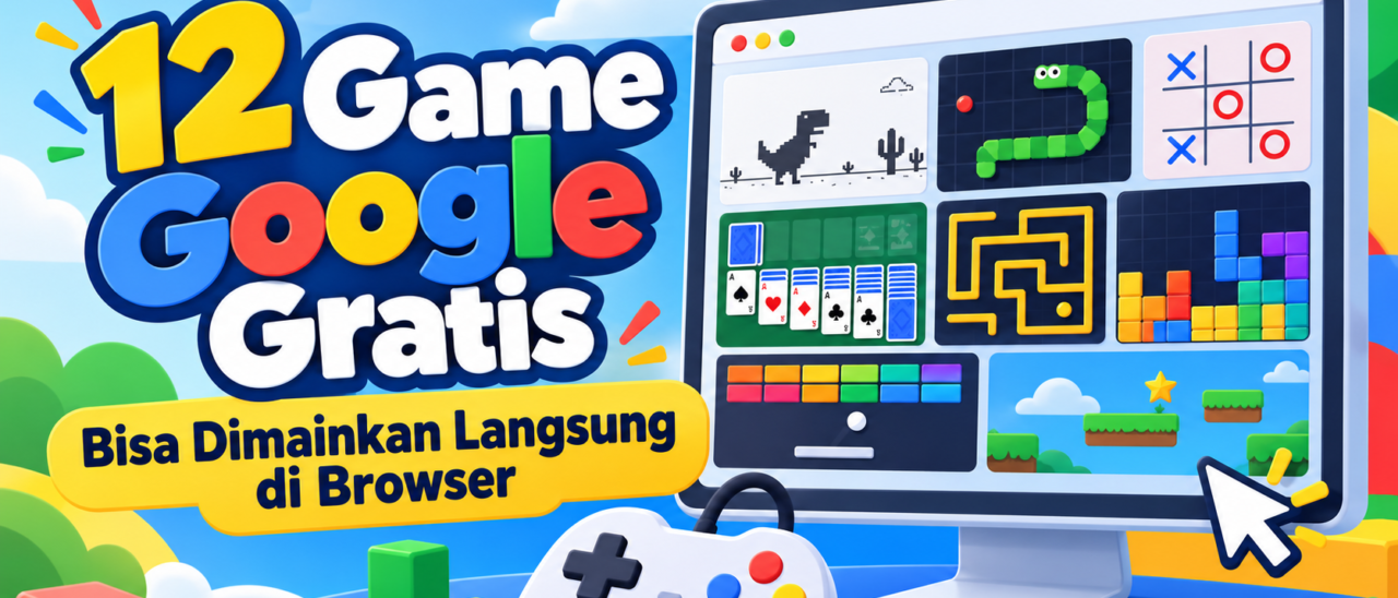 12 Game Google Gratis yang Bisa Dimainkan Langsung di Browser
