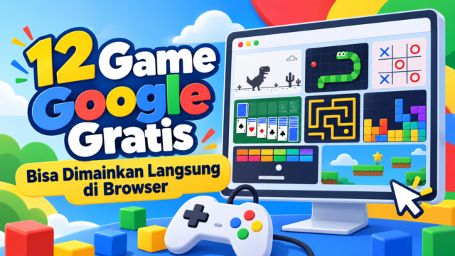 12 Game Google Gratis yang Bisa Dimainkan Langsung di Browser