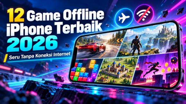 12 Game Offline iPhone Terbaik 2026, Seru Tanpa Koneksi Internet