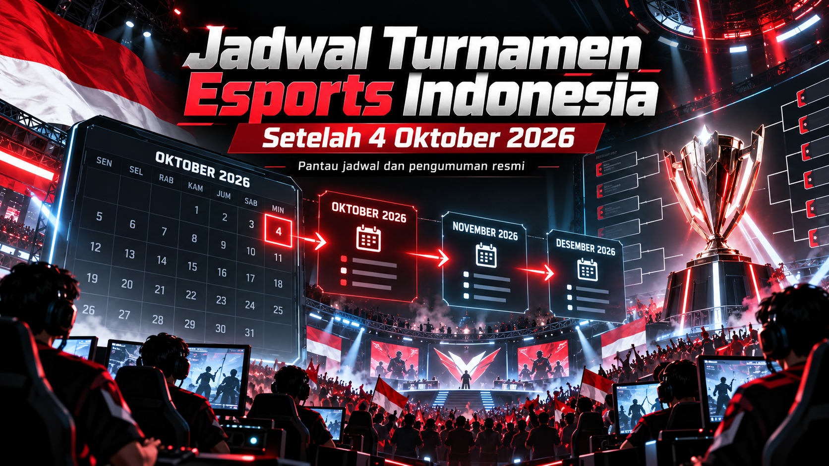 Jadwal Turnamen Esports Indonesia Setelah 4 Oktober 2026 - esports