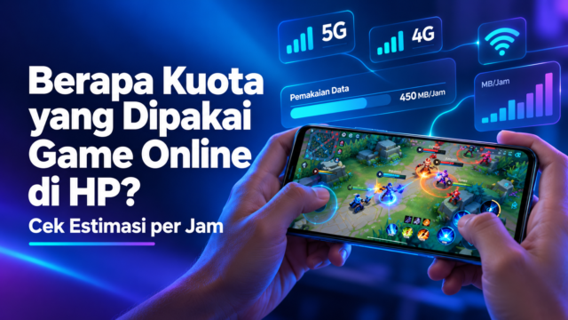 Berapa Kuota yang Dipakai Game Online di HP? Cek Estimasi per Jam