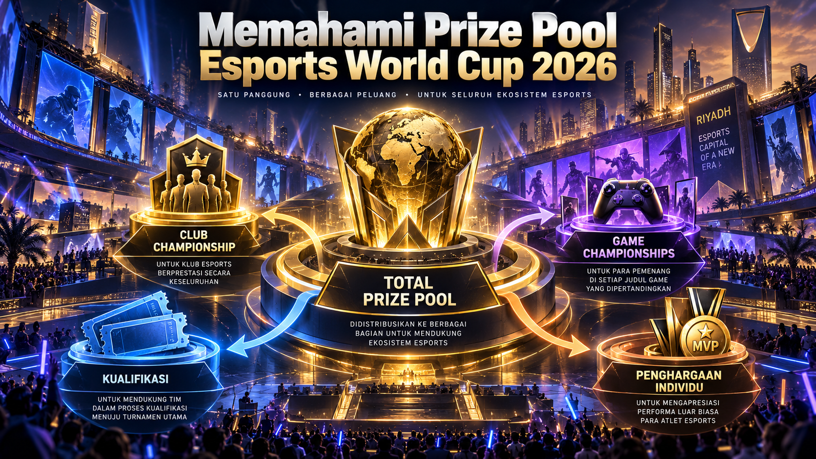 Memahami Prize Pool Esports World Cup 2026 - esports