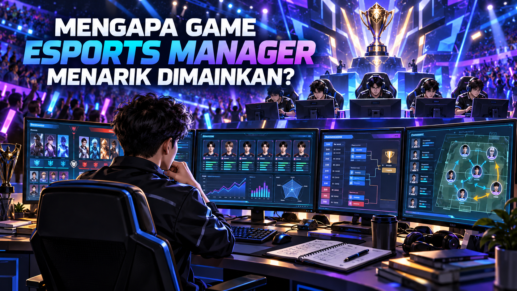 Mengapa Game Esports Manager Menarik Dimainkan? - esports