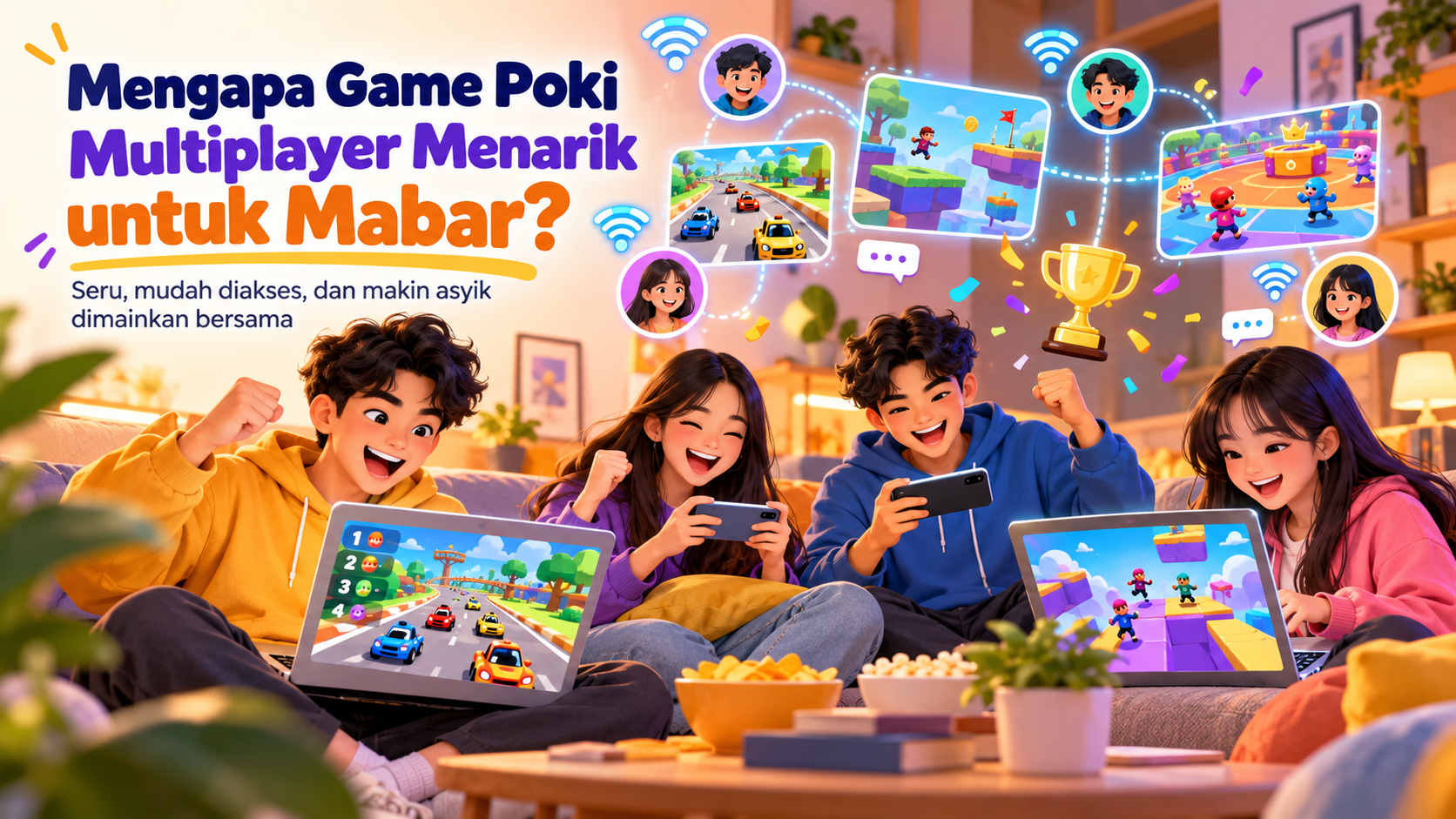 Mengapa Game Poki Multiplayer Menarik untuk Mabar? - poki