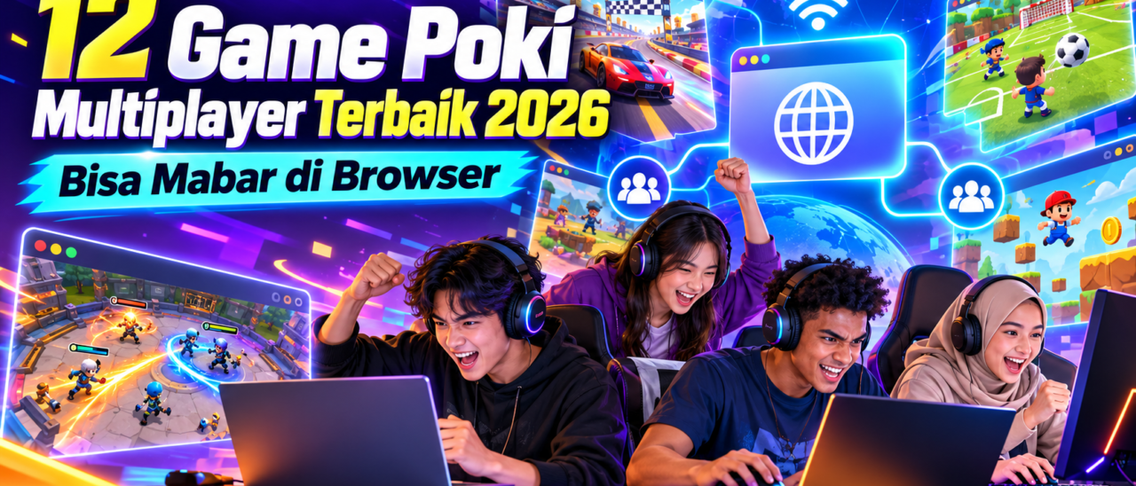 12 Game Poki Multiplayer Terbaik 2026, Bisa Mabar di Browser