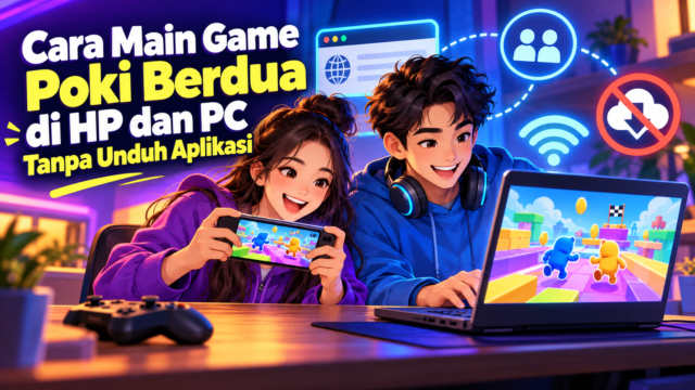 Cara Main Game Poki Berdua di HP dan PC Tanpa Unduh Aplikasi