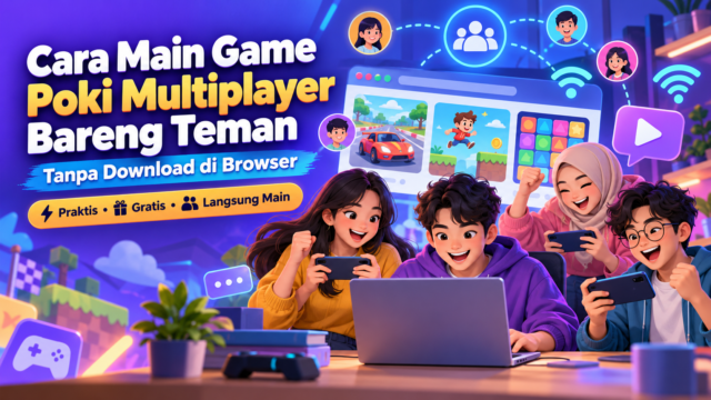 Cara Main Game Poki Multiplayer Bareng Teman Tanpa Download di Browser