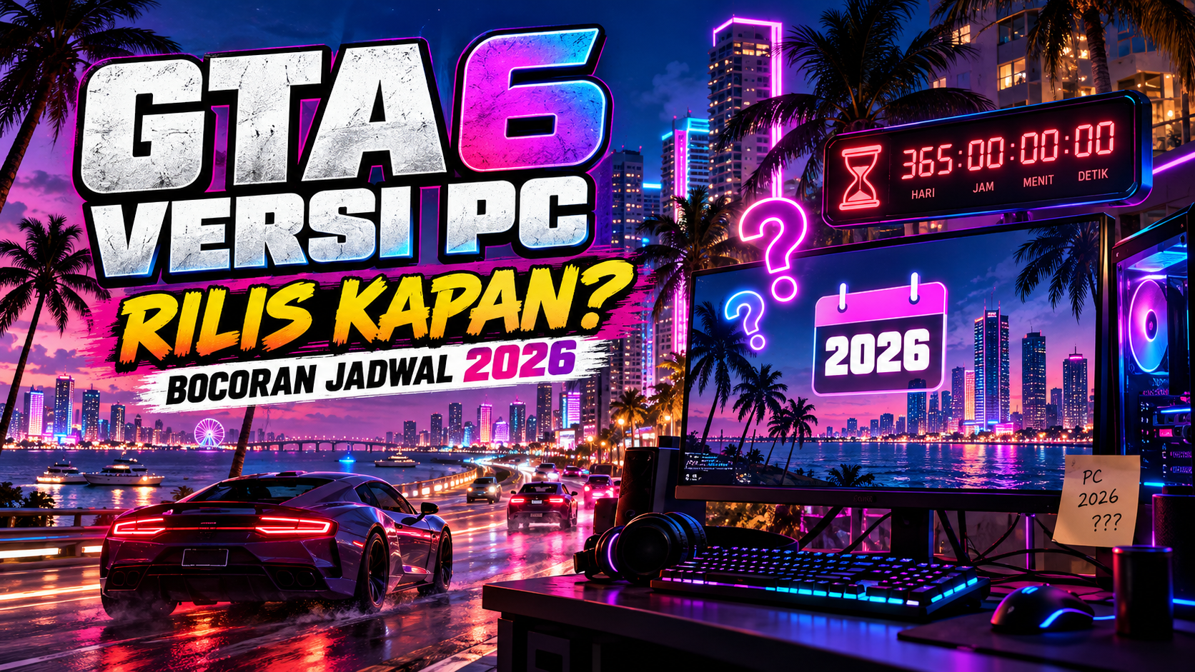 Ringkasan Prediksi Rilis PC - gta