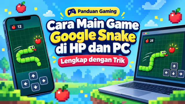 Cara Main Game Google Snake di HP dan PC, Lengkap dengan Trik