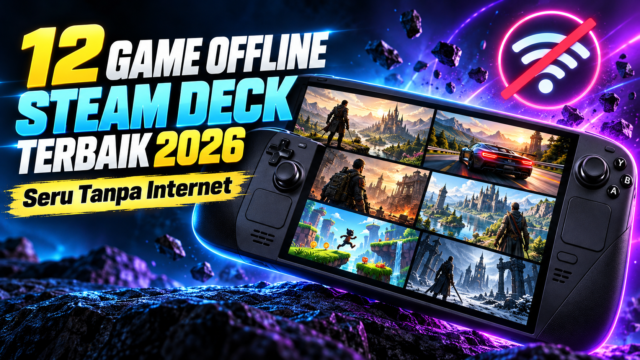 12 Game Offline Steam Deck Terbaik 2026, Seru Tanpa Internet
